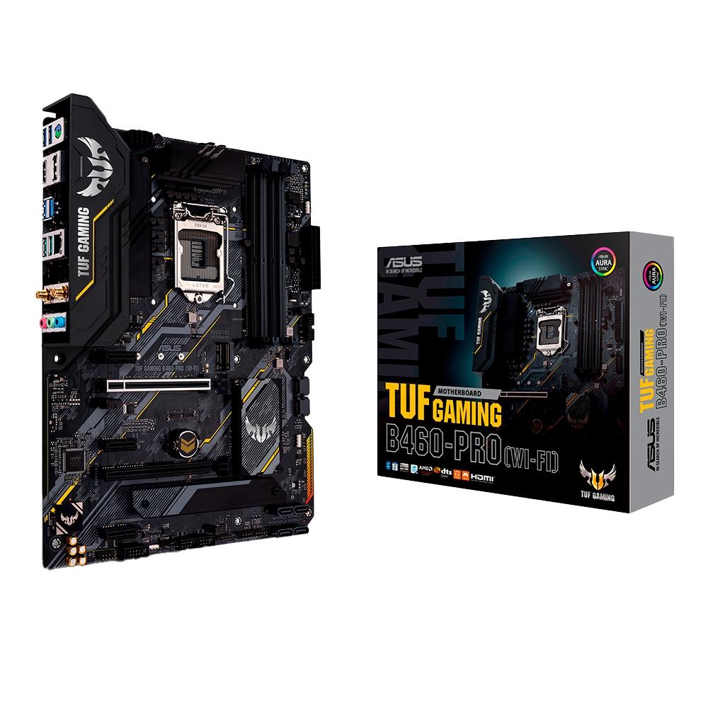 Placa-Mãe Asus TUF Gaming B460-PRO WiFi Intel LGA 1200 ATX DDR4