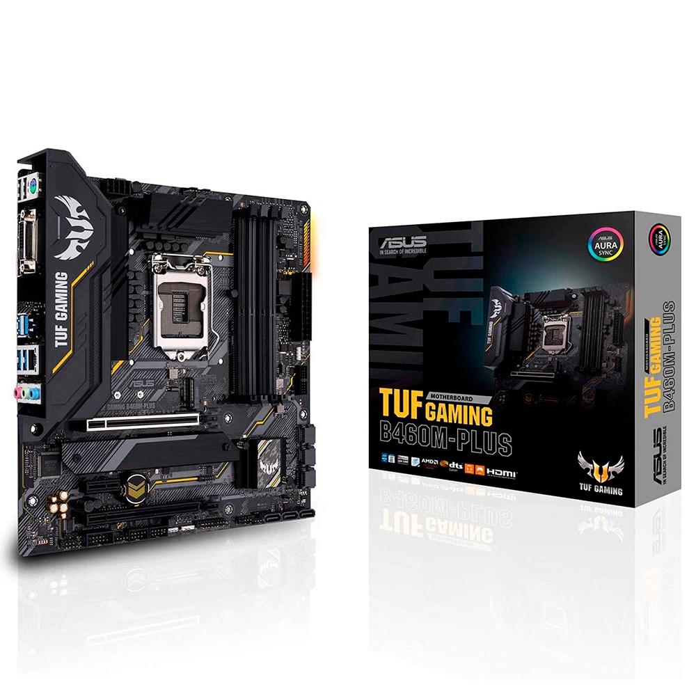 Placa-Mãe Asus TUF Gaming B460M-Plus Intel LGA 1200 mATX DDR4