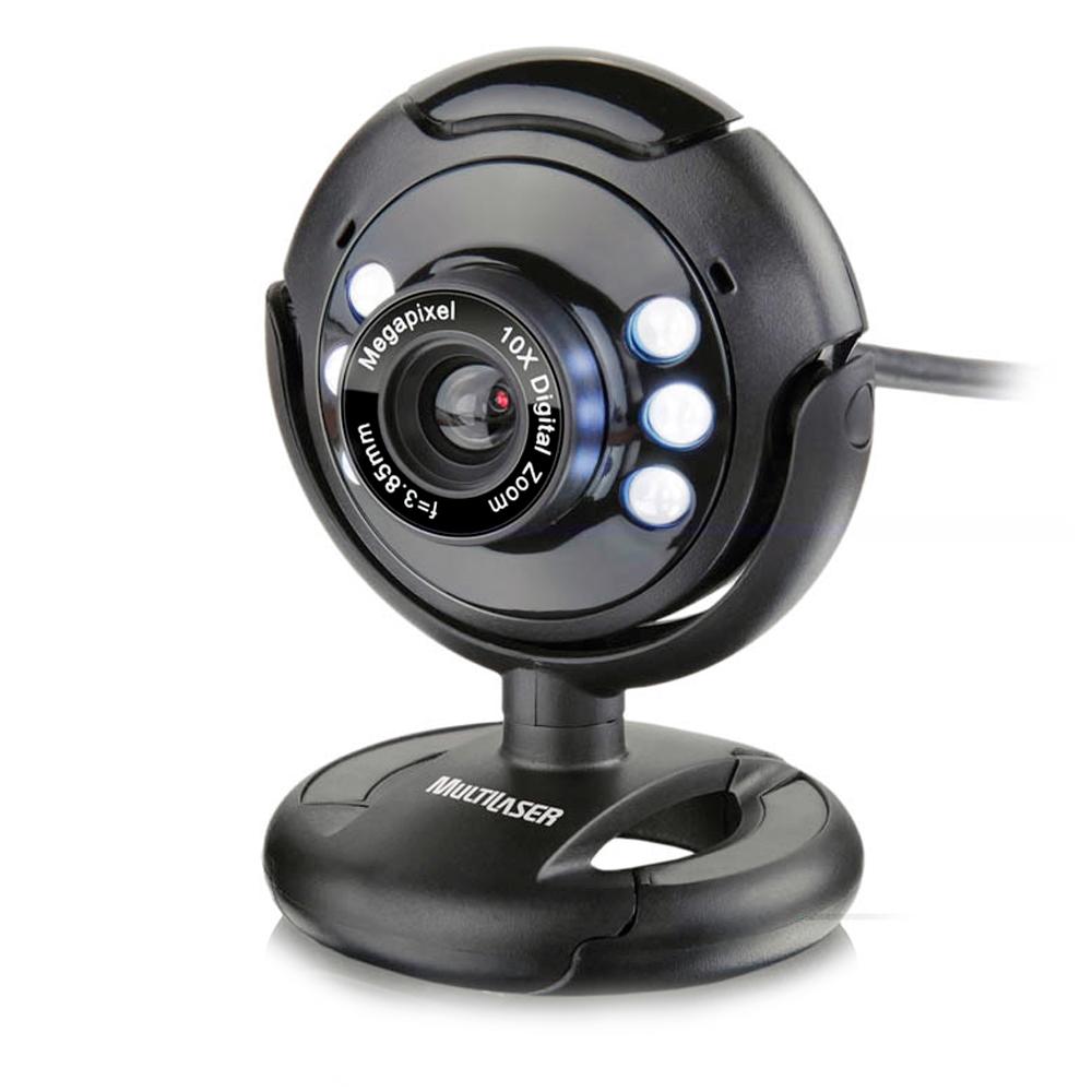 Webcam Multilaser WC045 16MP Iluminação Night Vision