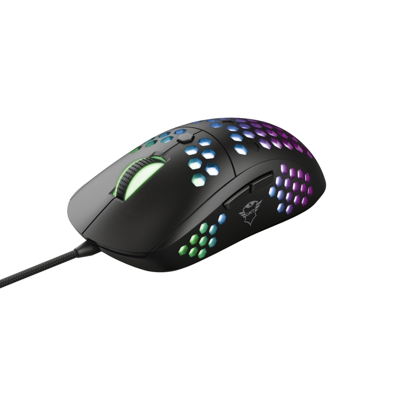 Mouse Gamer Trust GXT 960 Graphin Ultra Leve USB 10000DPI RGB