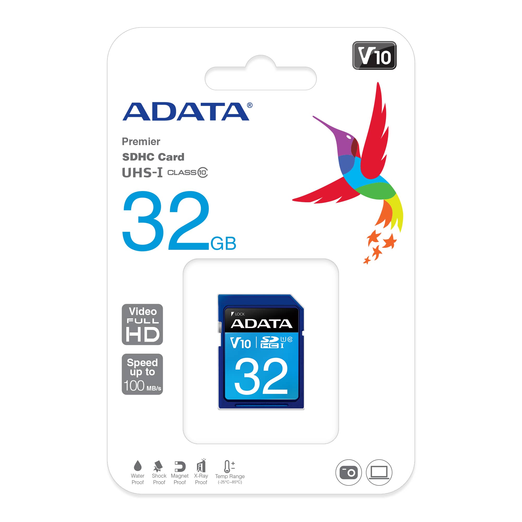 Cartão de Memória Adata MicroSDHC Premier 32GB C10