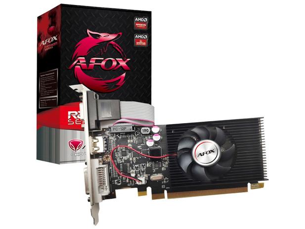 Placa de Vídeo Afox Radeon R5 220 1GB DDR3 64Bits