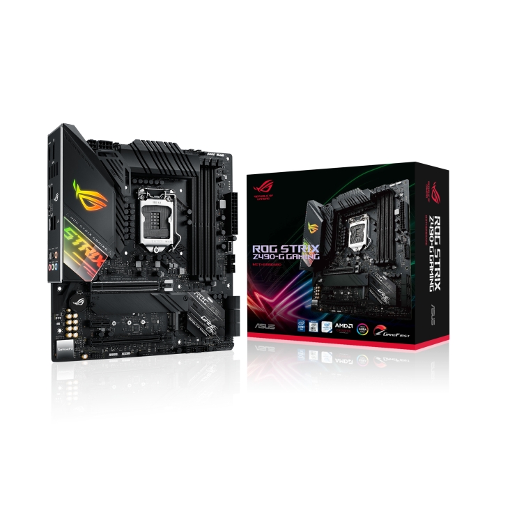 Placa-Mãe Asus ROG Strix Z490-G Gaming Intel LGA 1200 mATX DDR4