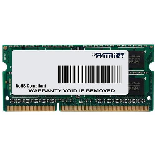 Memória Patriot Signature SO-DIMM 4GB 1600MHz DDR3