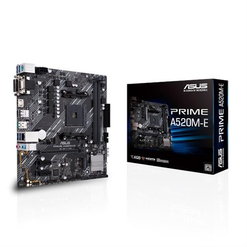 Placa-Mãe Asus Prime A520M-E AMD AM4 mATX DDR4