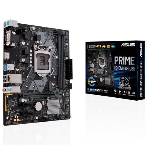 Placa-Mãe Asus Prime H310M-E R2.0/BR Intel LGA 1151 mATX DDR4