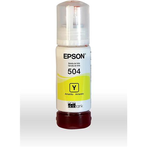 Refil de tinta EPSON amarelo T504 70ml L6170/L4150