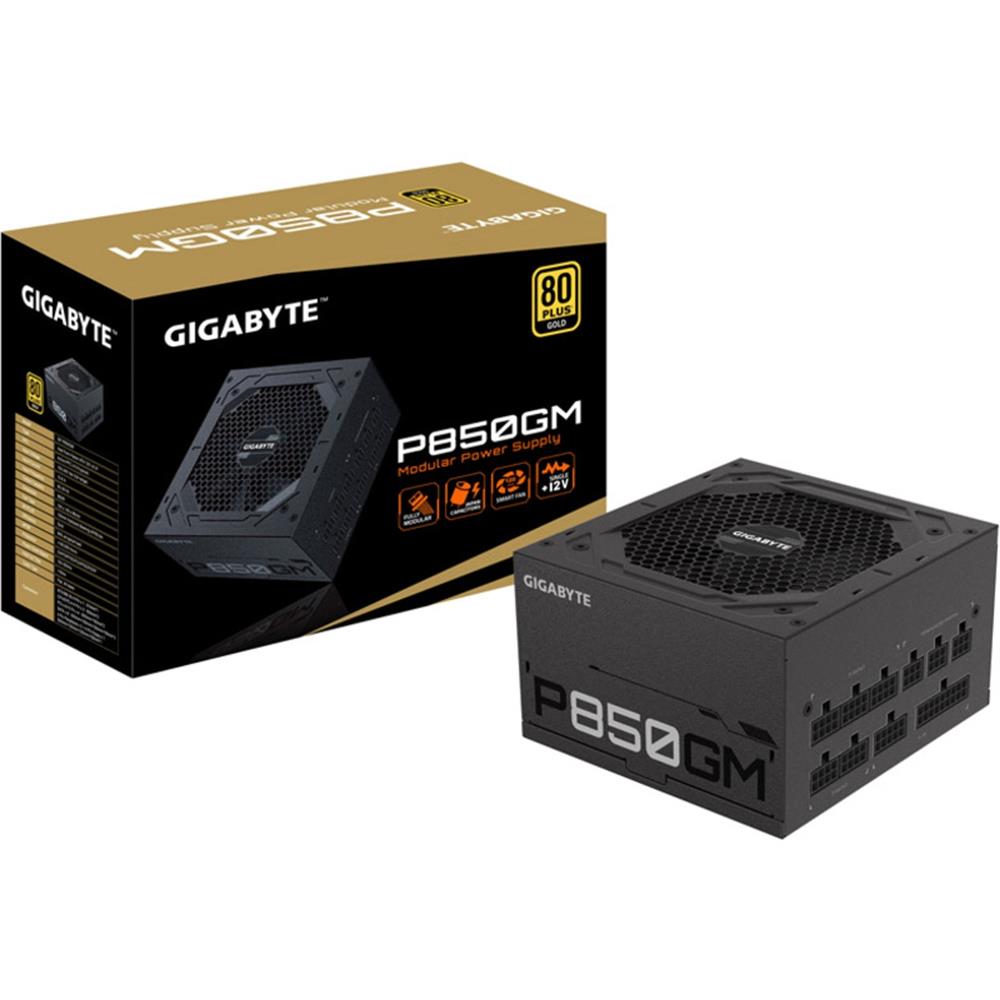 Fonte Gigabyte 850W Modular 80 Plus Gold GP-P850GM