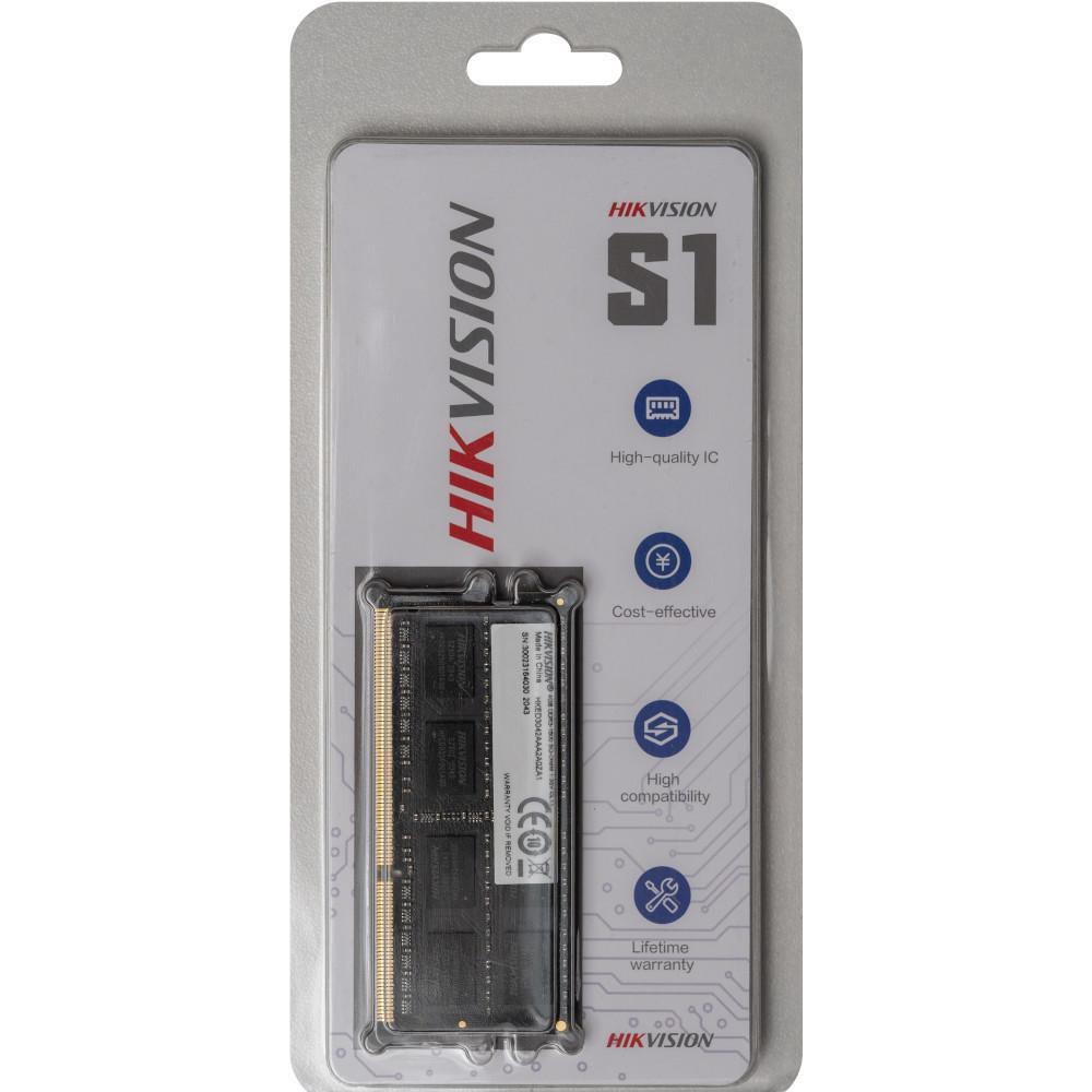 Memória Hikvision SO-DIMM 04GB 1600MHz DDR3