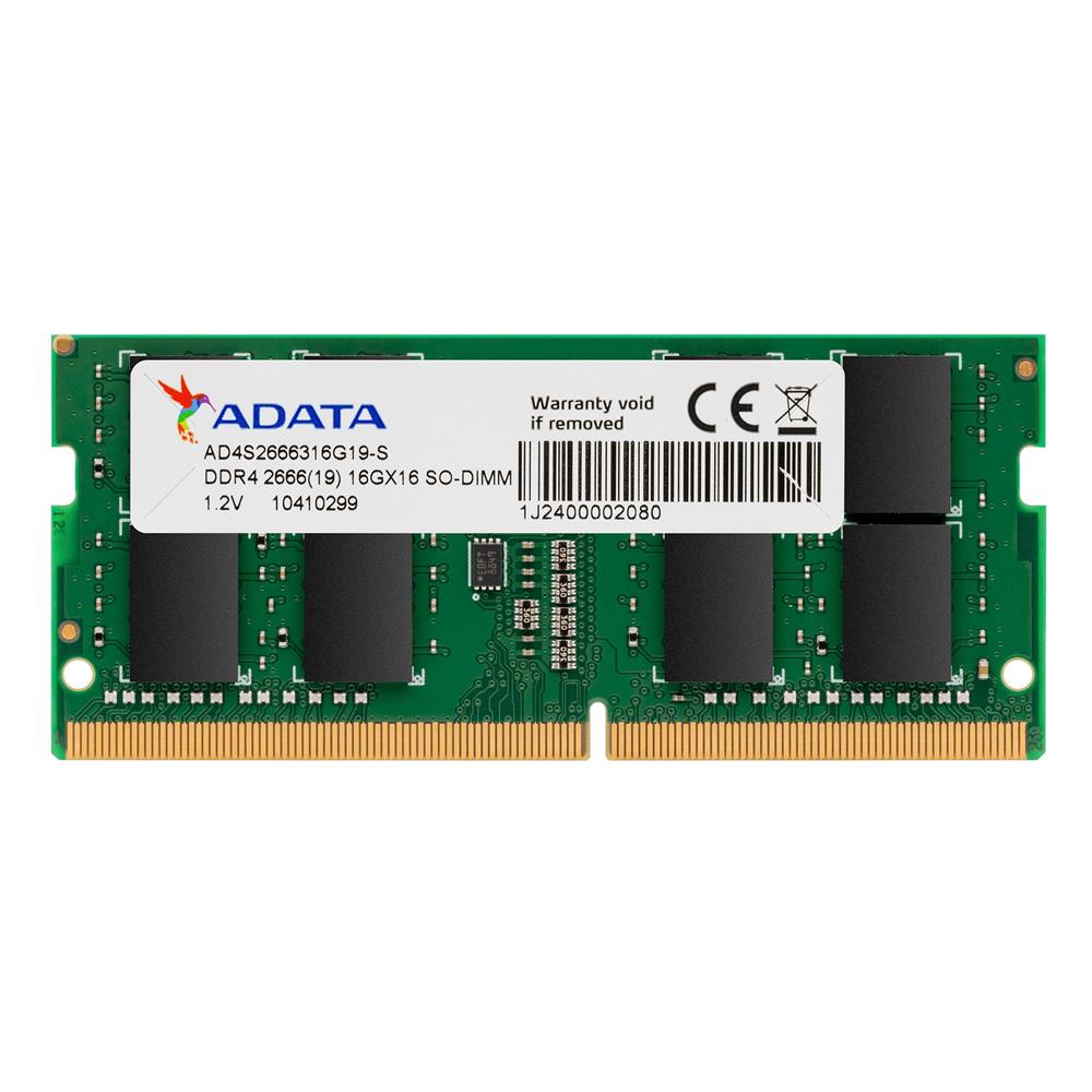 Memoria SO-DIMM DDR4 016GB/2666 Adata
