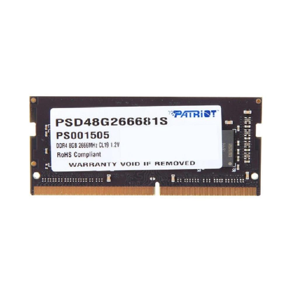 Memória Patriot SO-DIMM 8GB 2666MHz DDR4