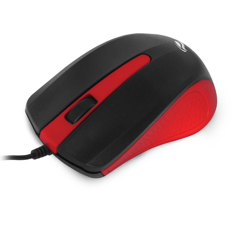 Mouse Com Fio C3 Tech MS-20RD Vermelho