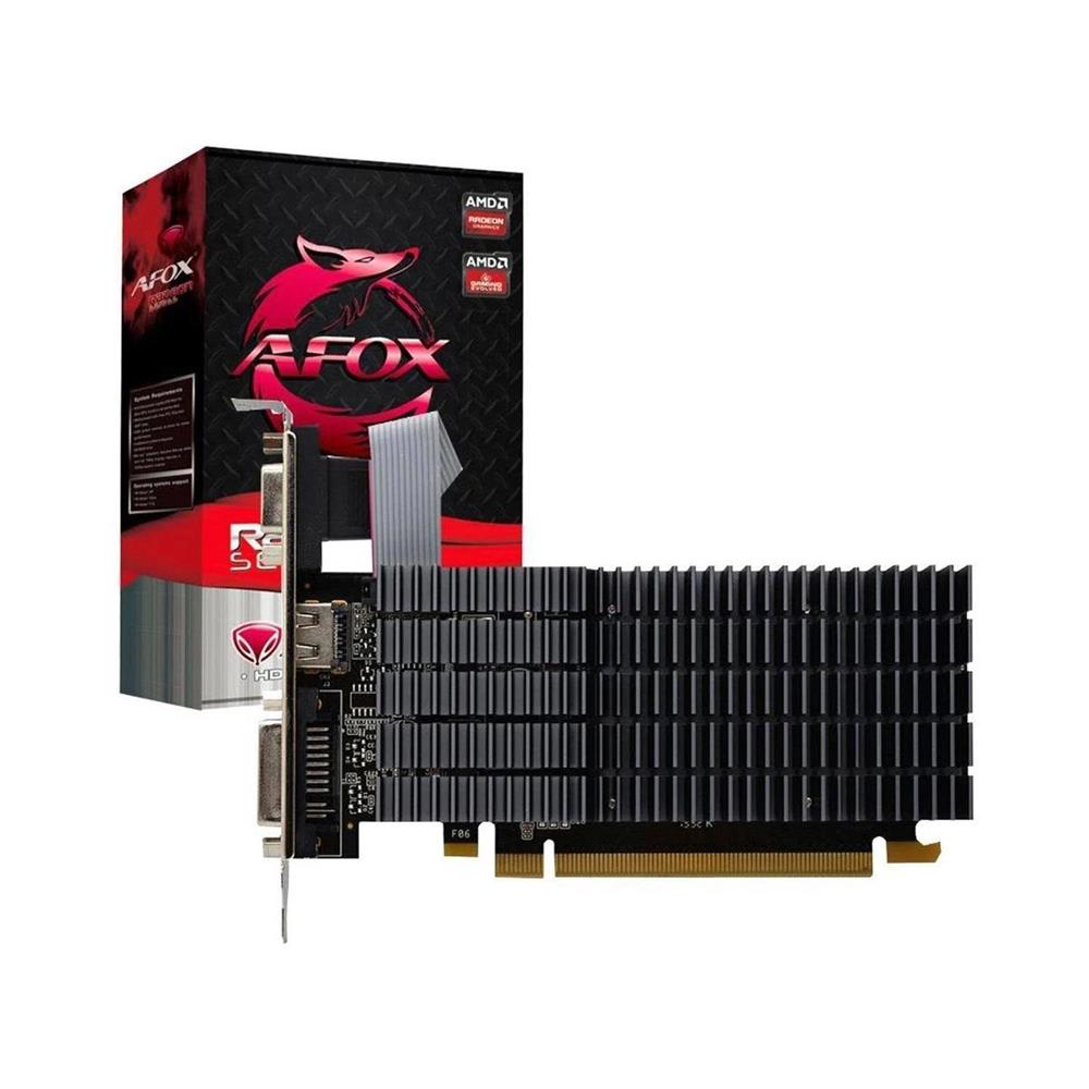 Placa de Vídeo AFOX Radeon R5 220 1GB DDR3 64Bits